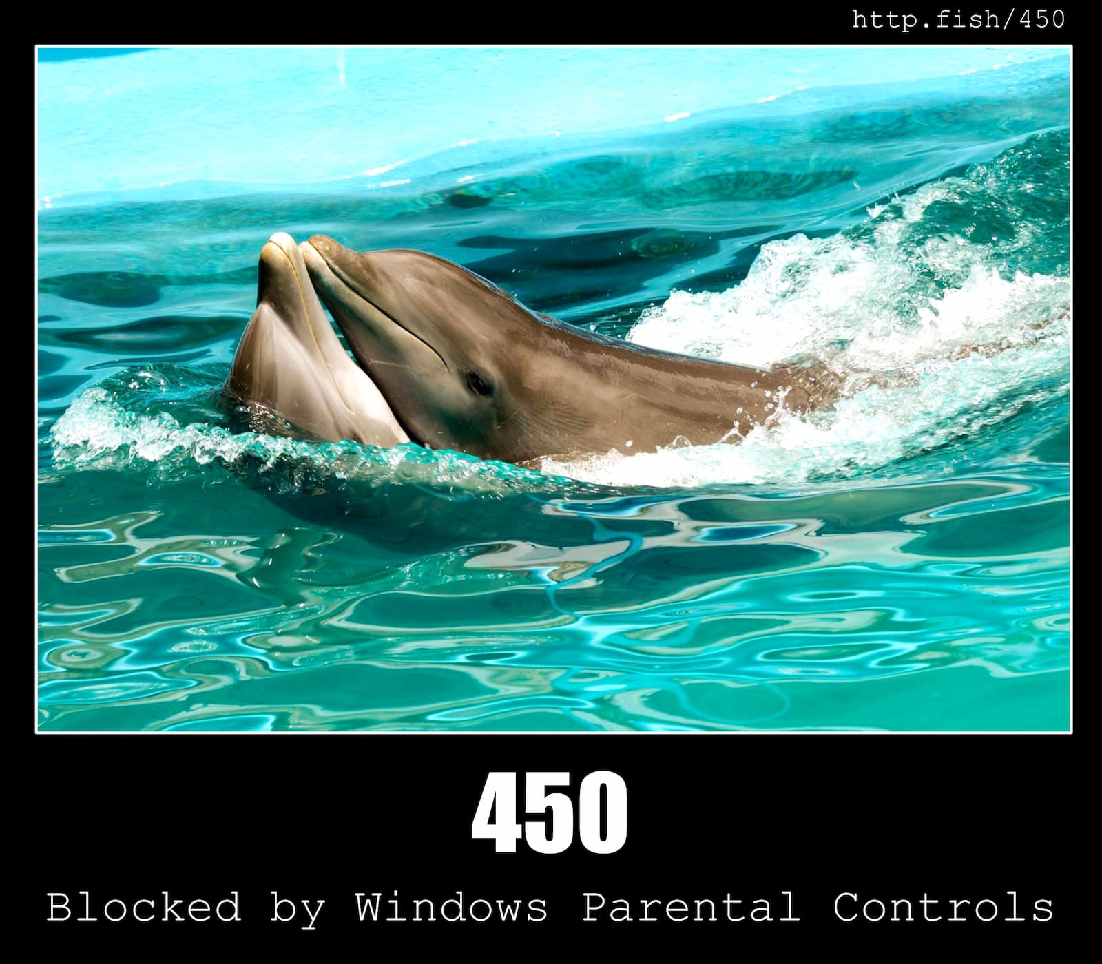 HTTP Status Code 450 Blocked by Windows Parental Controls & Fish