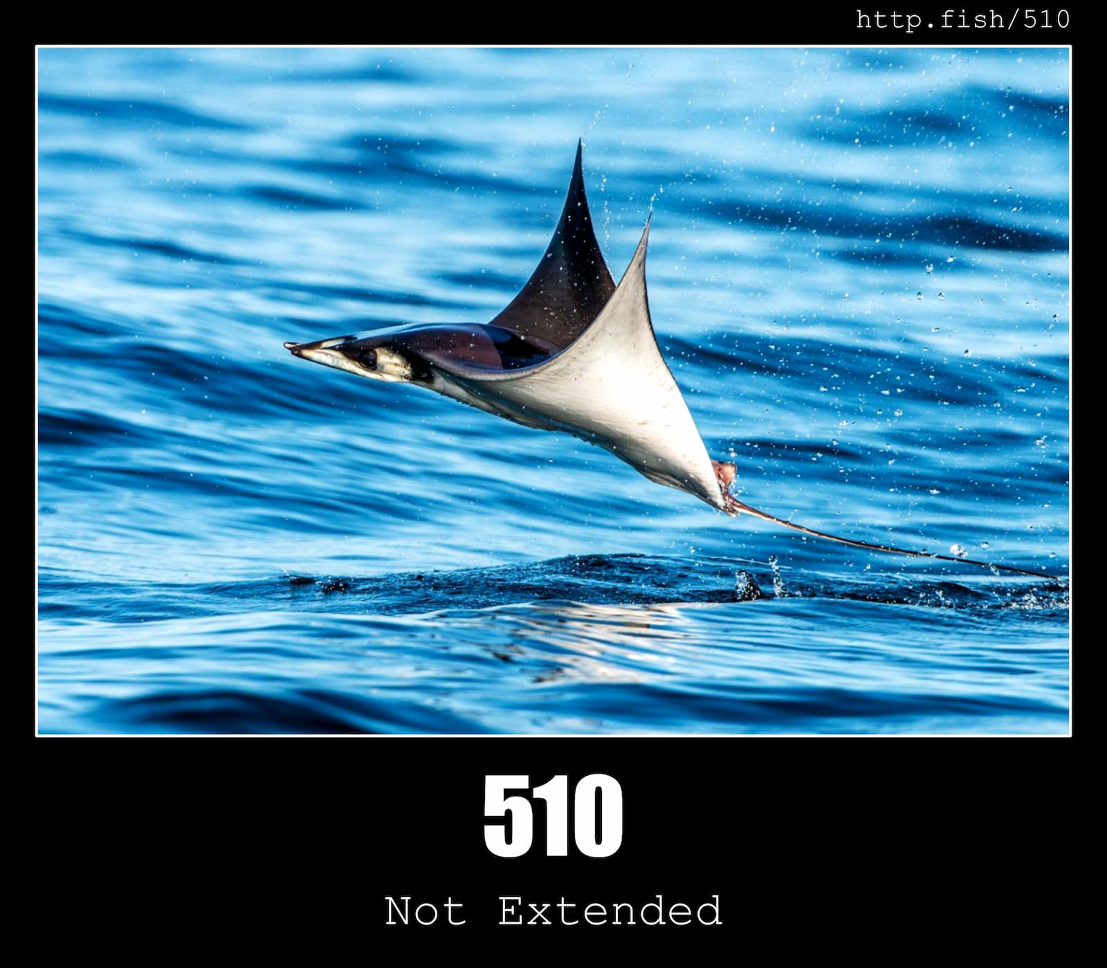 HTTP Status Code 510 Not Extended & Fish