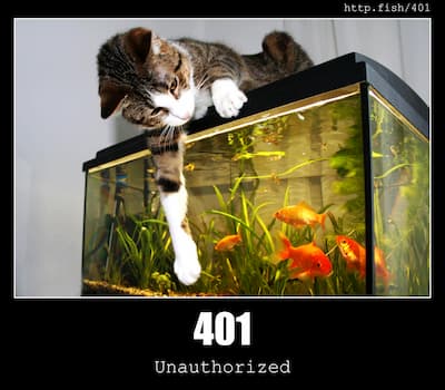 401 Unauthorized & Fish