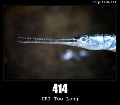 414 URI Too Long & Fish