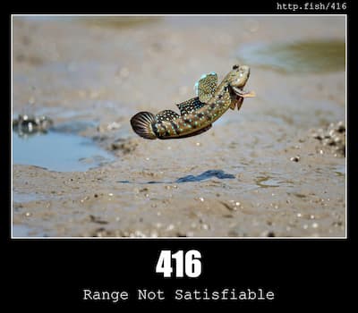 416 Range Not Satisfiable & Fish