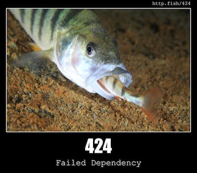 424 Failed Dependency & Fish