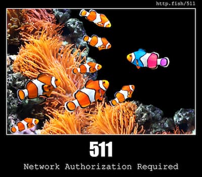 511 Network Authentication Required & Fish